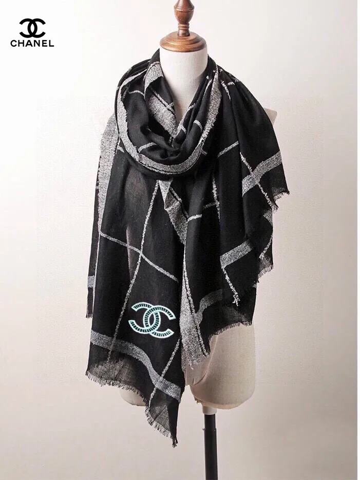 【CHANEL  シャネル 】スカーフ90*200CM  241209