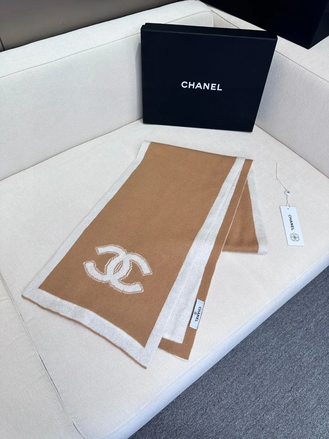 【CHANEL  シャネル 】スカーフ30*180CM  241209