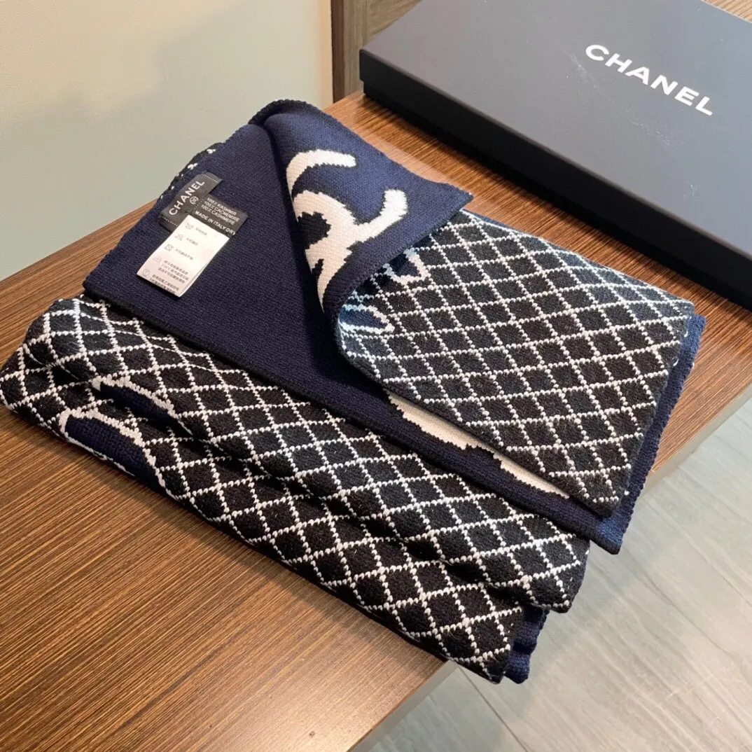 【CHANEL  シャネル 】スカーフ35*200CM  241209