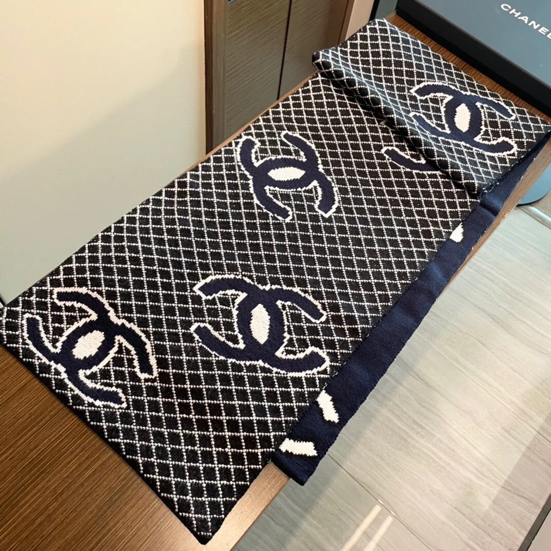 【CHANEL  シャネル 】スカーフ35*200CM  241209