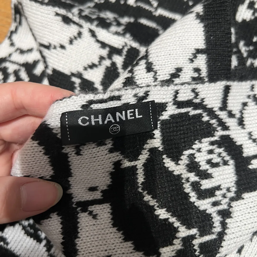 【CHANEL  シャネル 】スカーフ80*200CM  241209