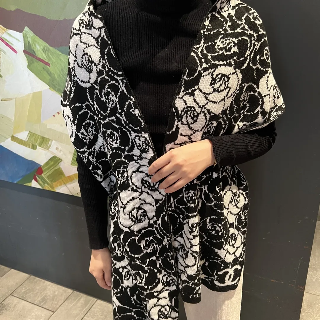 【CHANEL  シャネル 】スカーフ80*200CM  241209
