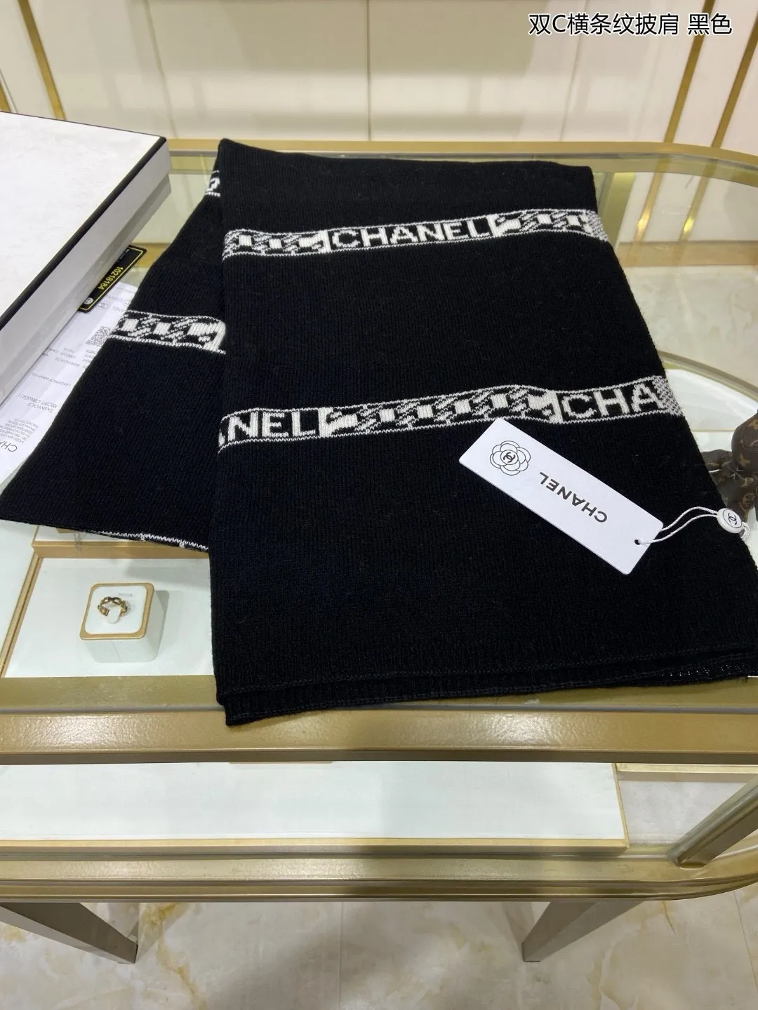 【CHANEL  シャネル 】スカーフ60*190CM 241107