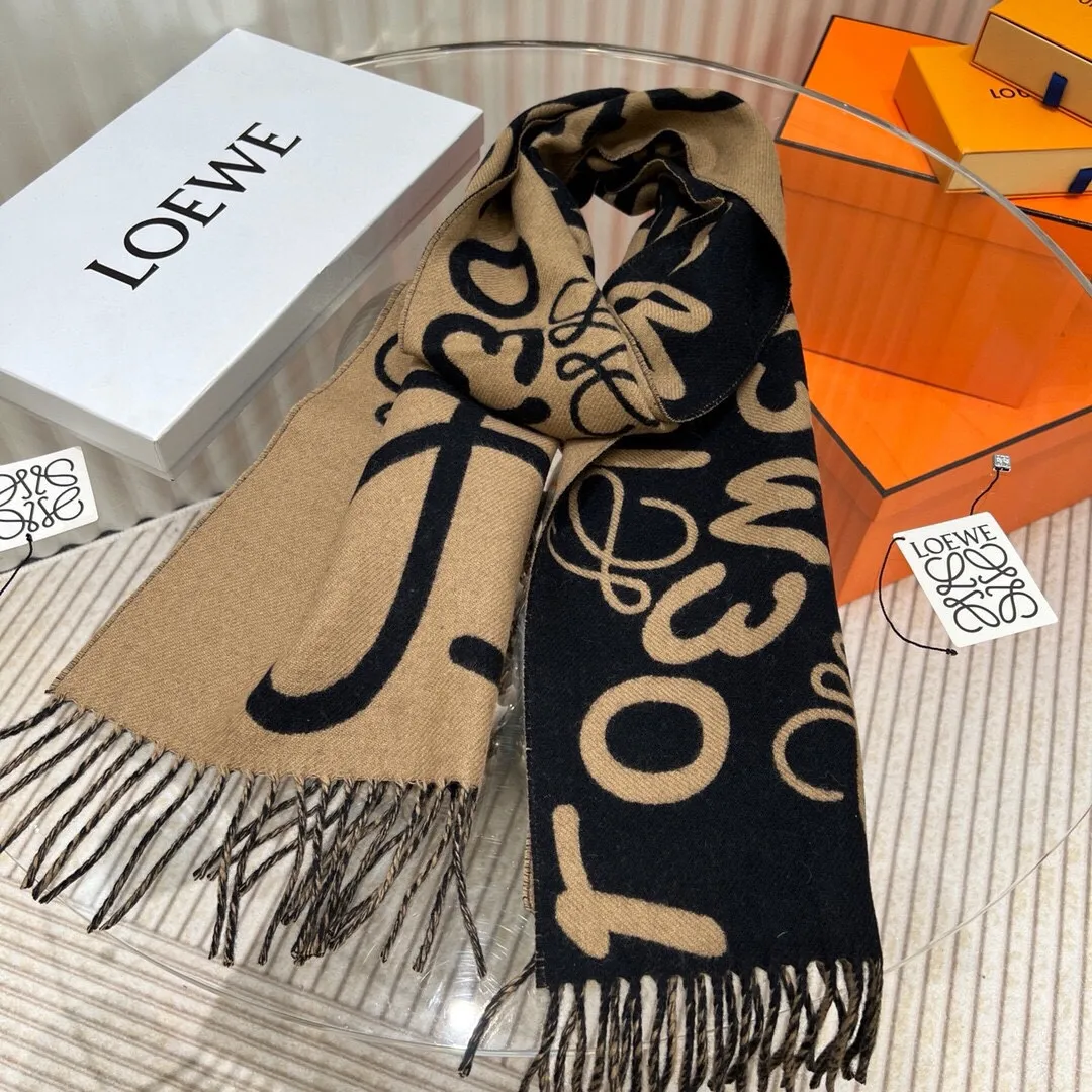 【LOEWE ロエベ】スカーフ30*180CM   241207