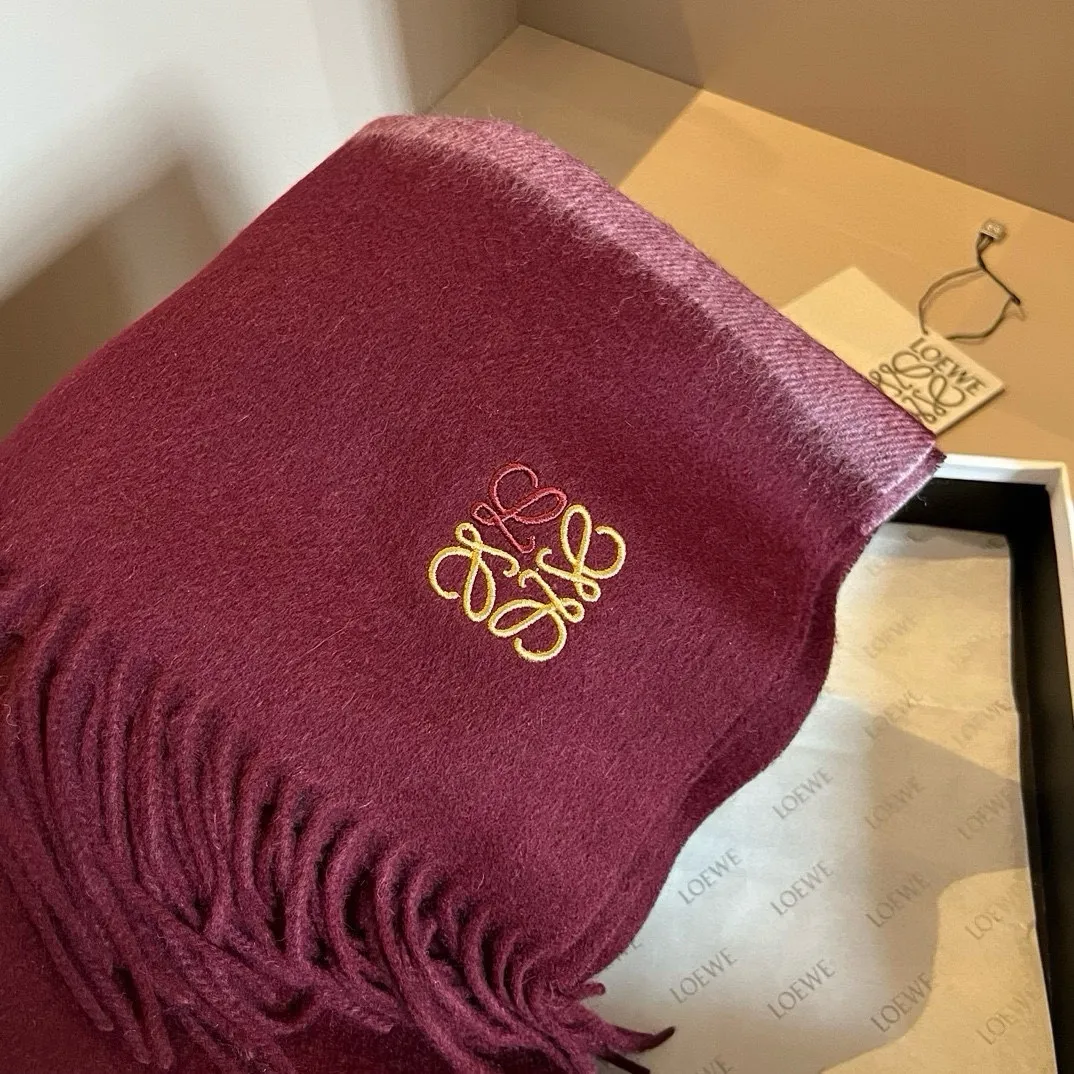 【LOEWE ロエベ】スカーフ 35*180CM   241207