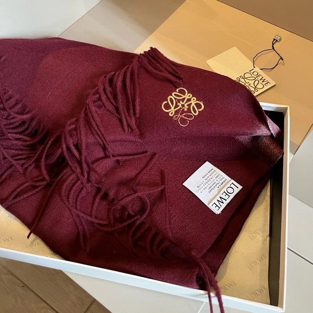 【LOEWE ロエベ】スカーフ 35*180CM   241207