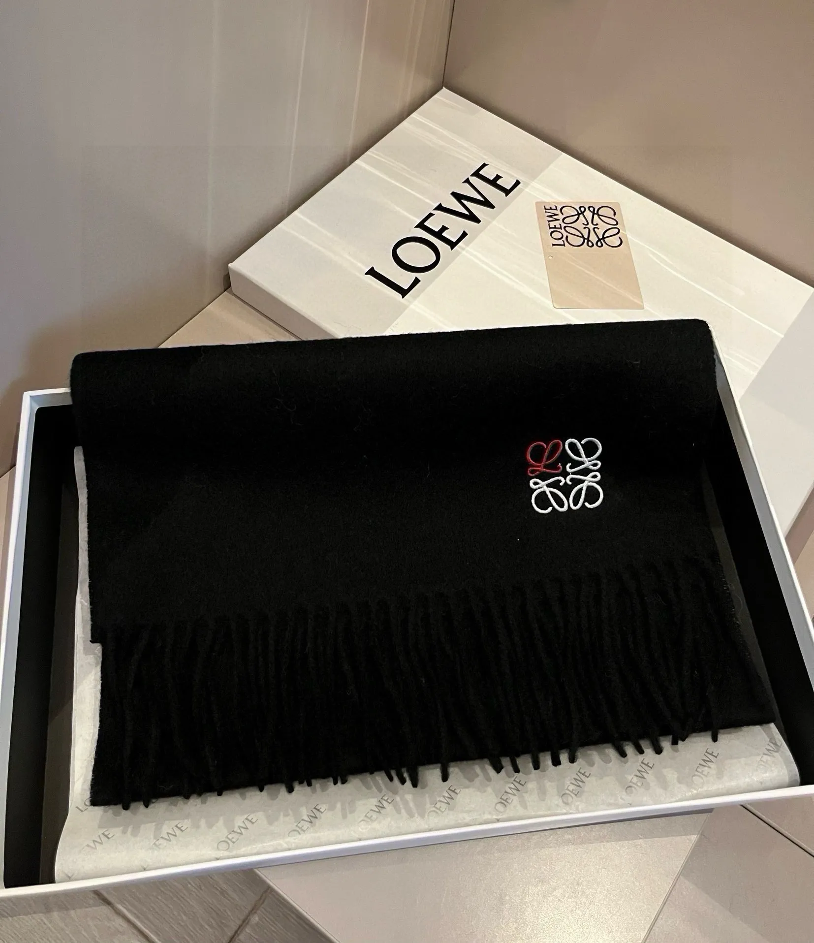【LOEWE ロエベ】スカーフ 30*180CM   241207
