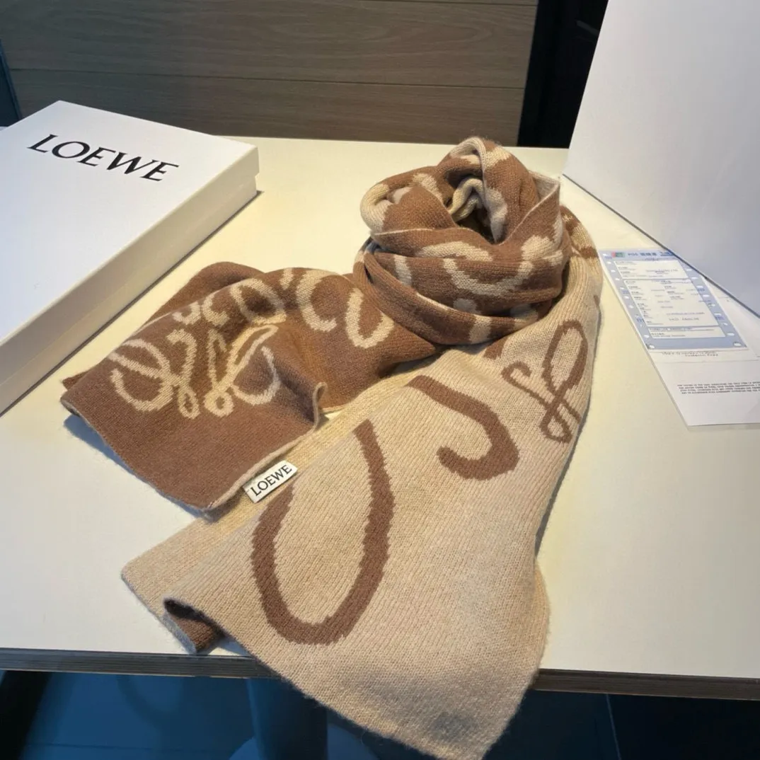 【LOEWE ロエベ】スカーフ 30*190CM   241109