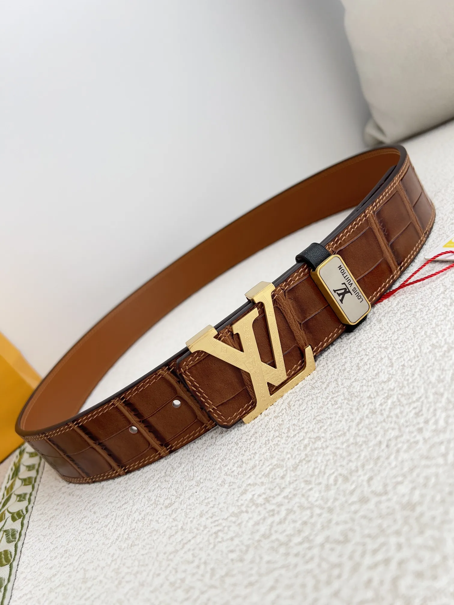 【LOUIS VUITTON】(ルイヴィトン) 3.8cmベルト メンズ  24706