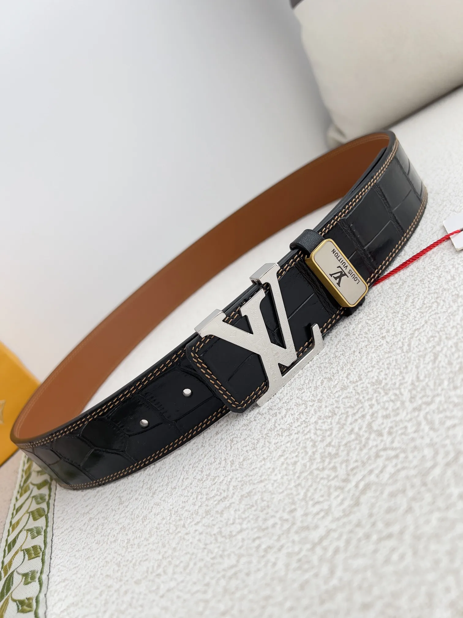 【LOUIS VUITTON】(ルイヴィトン) 3.8cmベルト メンズ  24706
