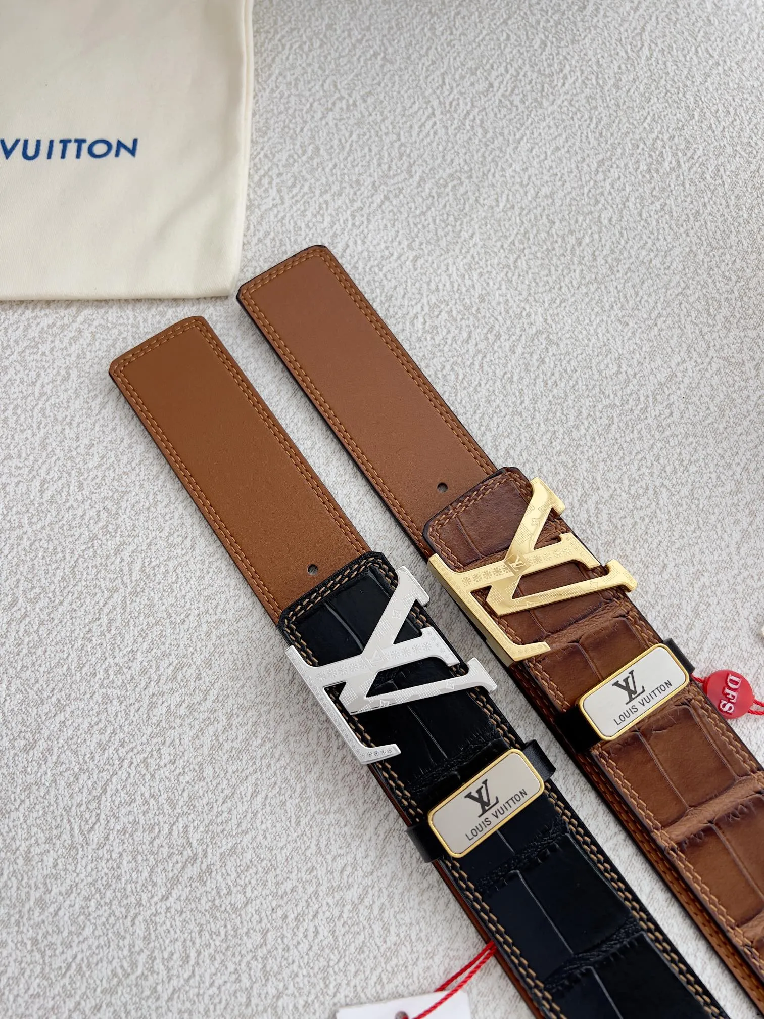 【LOUIS VUITTON】(ルイヴィトン) 3.8cmベルト メンズ  24706