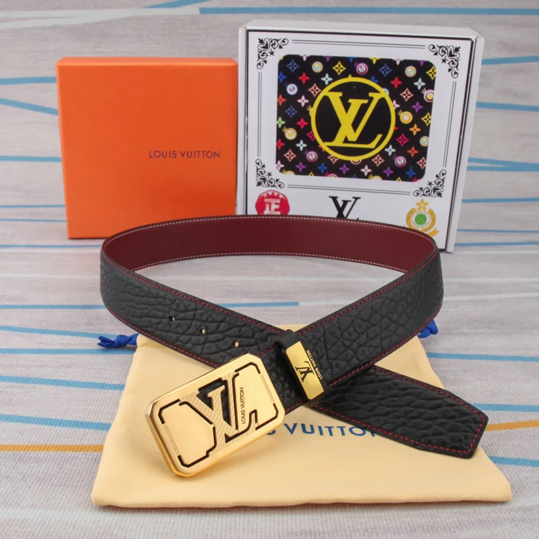 【LOUIS VUITTON】(ルイヴィトン) 3.8cmベルト メンズ  24706