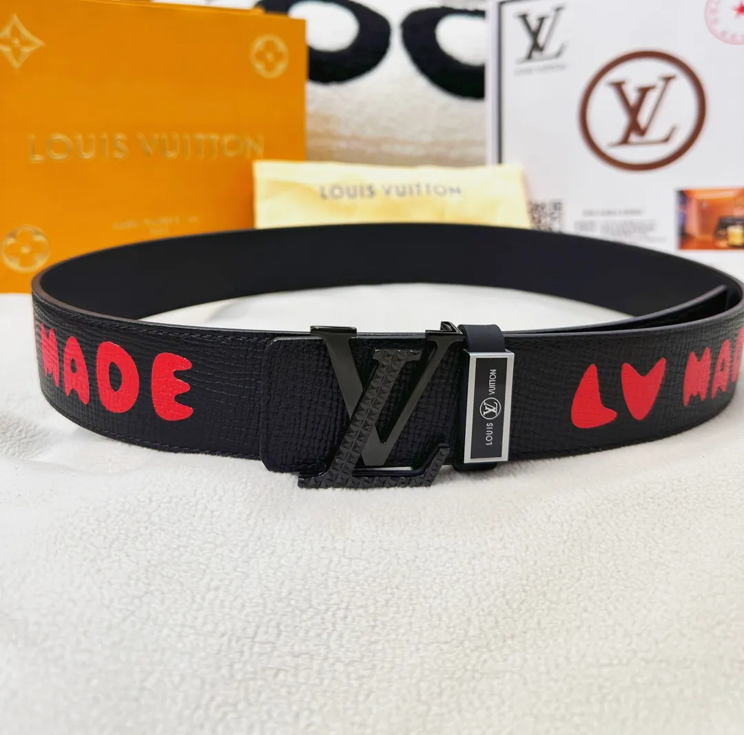 【LOUIS VUITTON】(ルイヴィトン) 3.8cmベルト メンズ