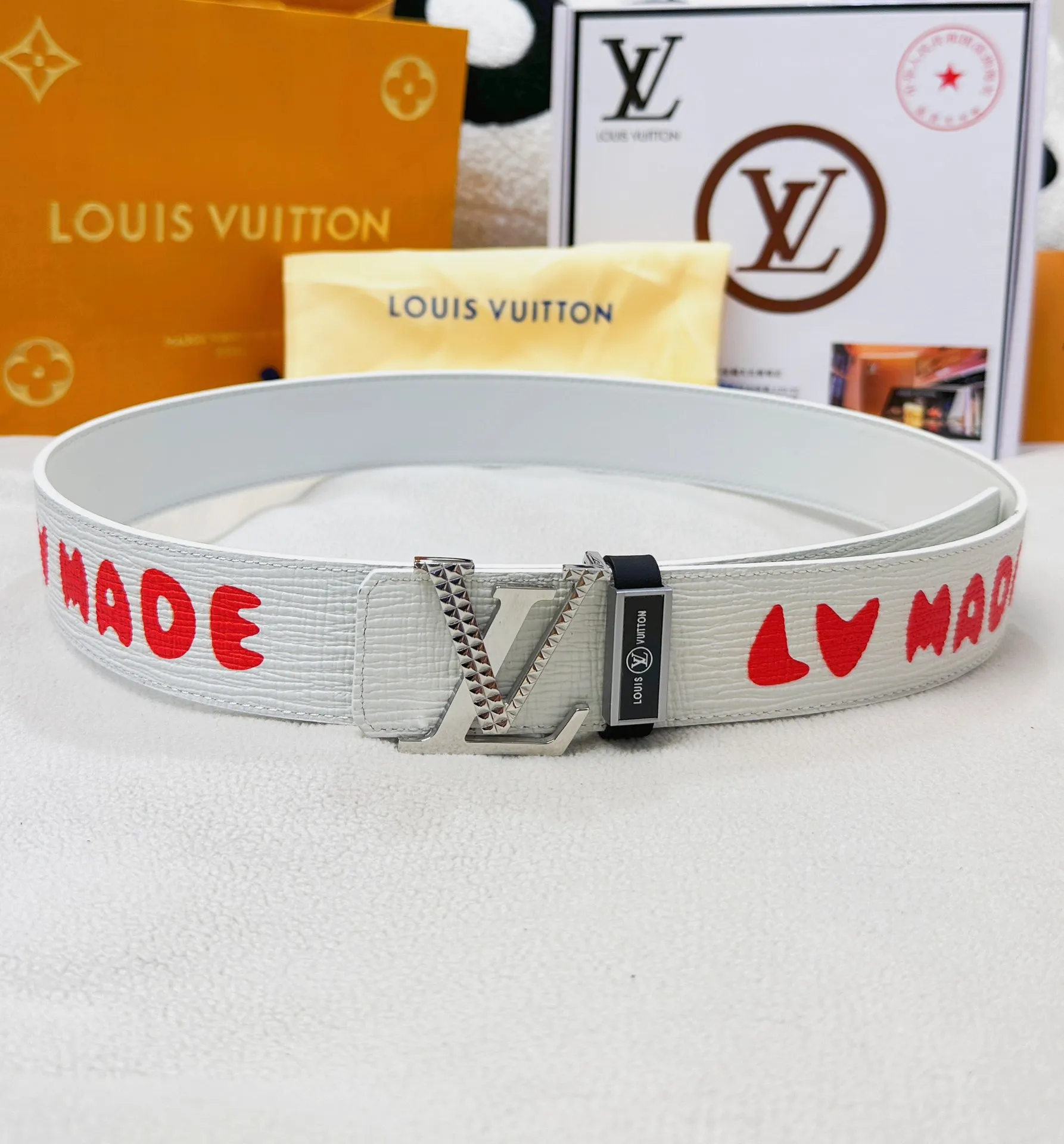 【LOUIS VUITTON】(ルイヴィトン) 3.8cmベルト メンズ