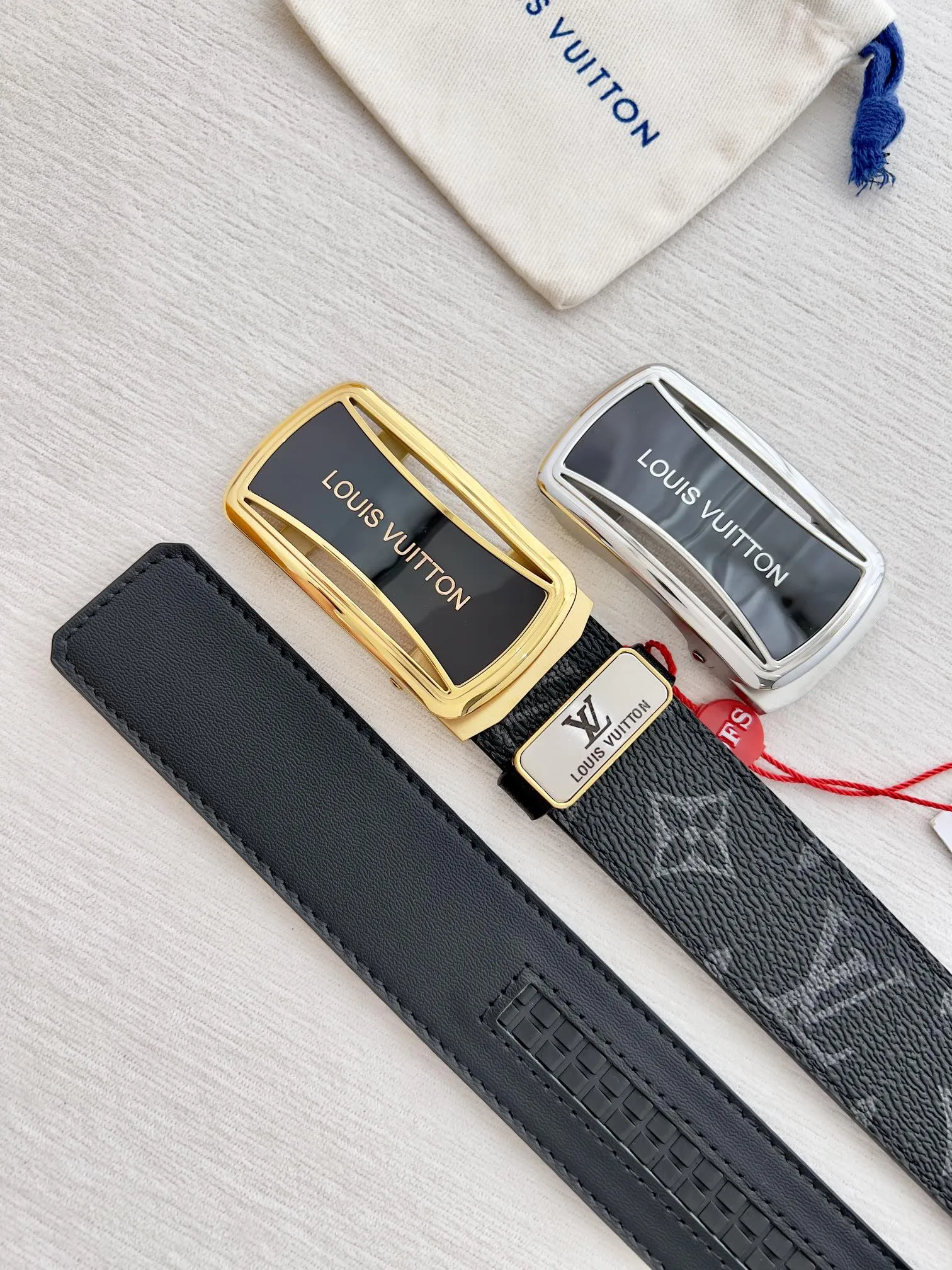 【LOUIS VUITTON】(ルイヴィトン) 3.5cmベルト メンズ
