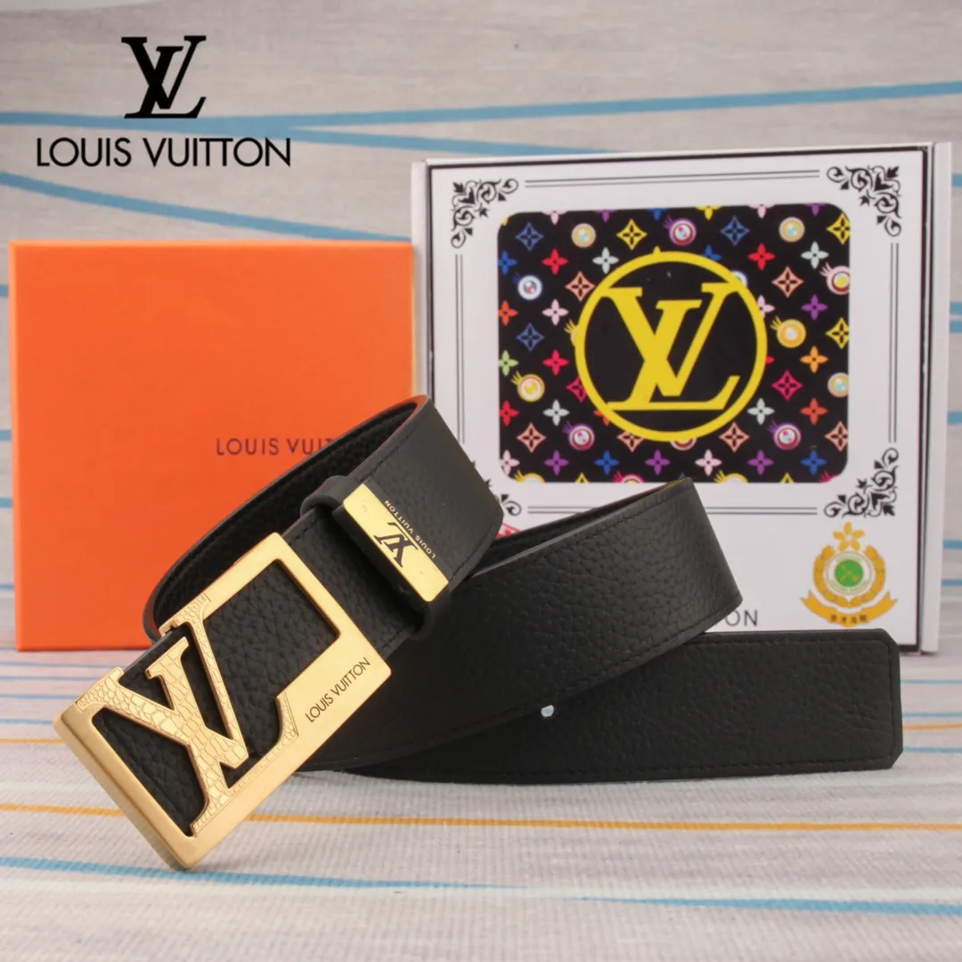 【LOUIS VUITTON】(ルイヴィトン) 3.8cm   ベルト メンズ