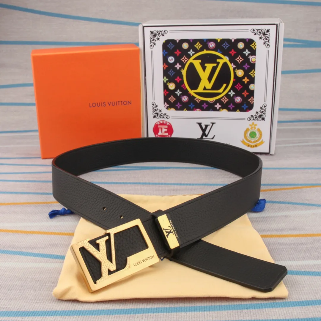 【LOUIS VUITTON】(ルイヴィトン) 3.8cm   ベルト メンズ