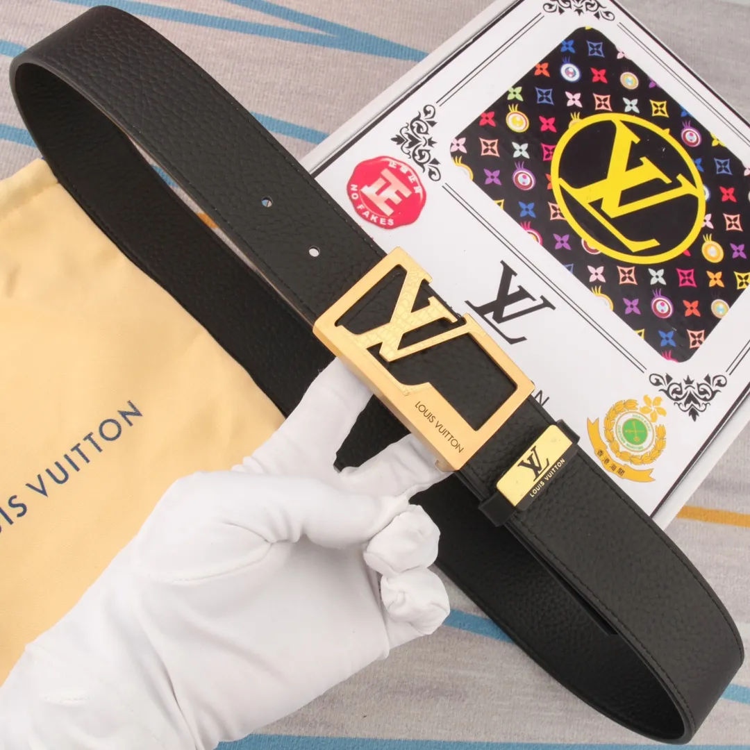 【LOUIS VUITTON】(ルイヴィトン) 3.8cm   ベルト メンズ
