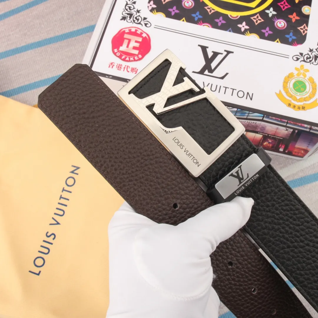 【LOUIS VUITTON】(ルイヴィトン) 3.8cm   ベルト メンズ