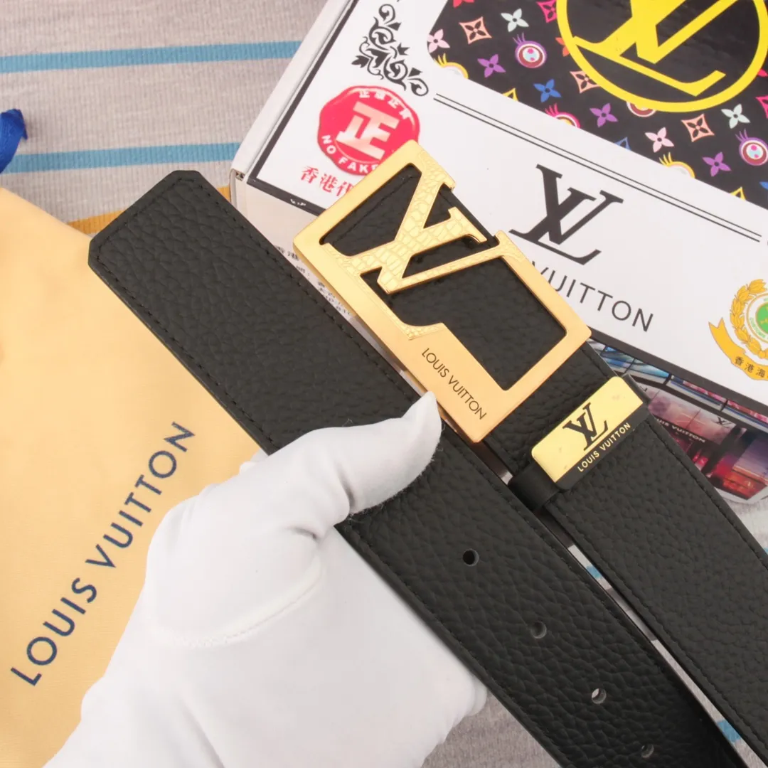 【LOUIS VUITTON】(ルイヴィトン) 3.8cm   ベルト メンズ