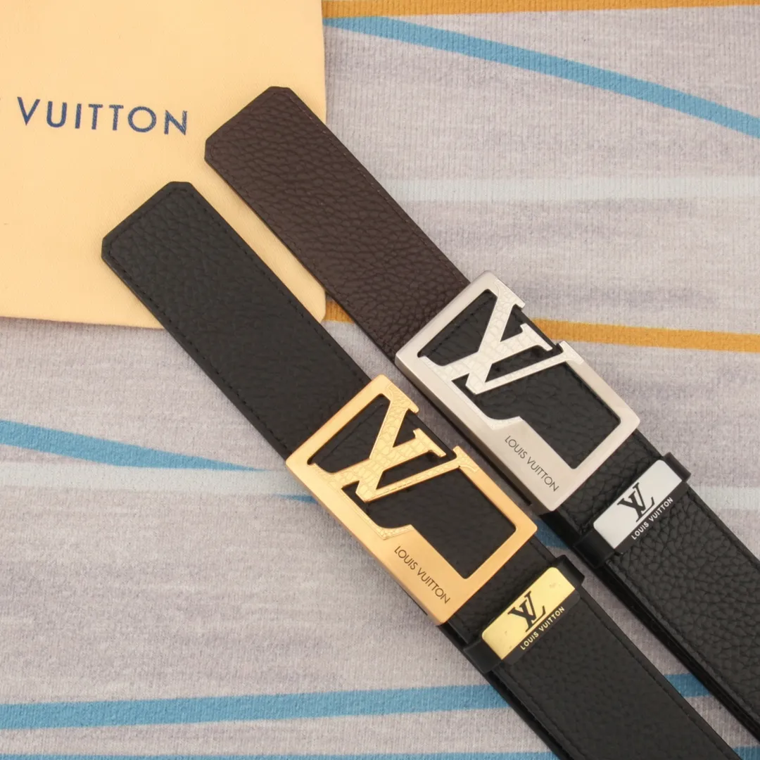 【LOUIS VUITTON】(ルイヴィトン) 3.8cm   ベルト メンズ