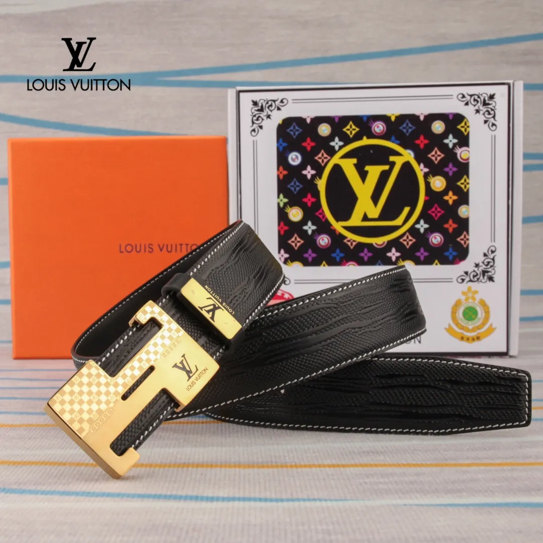 【 LOUIS VUITTON】(ルイヴィトン) 3.8cmベルト メンズ