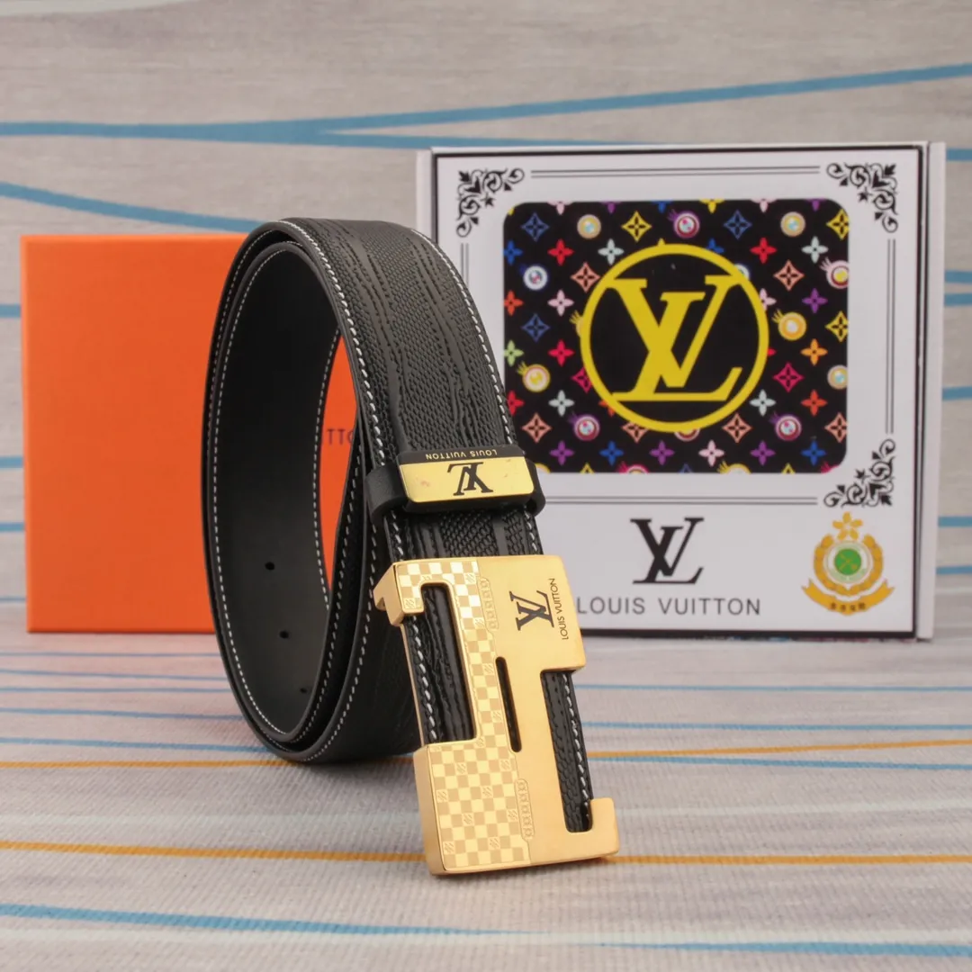 【 LOUIS VUITTON】(ルイヴィトン) 3.8cmベルト メンズ
