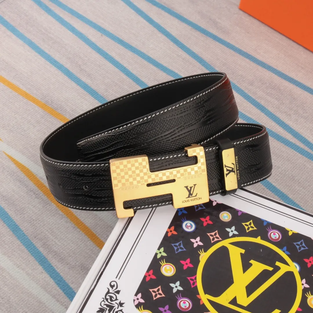 【 LOUIS VUITTON】(ルイヴィトン) 3.8cmベルト メンズ