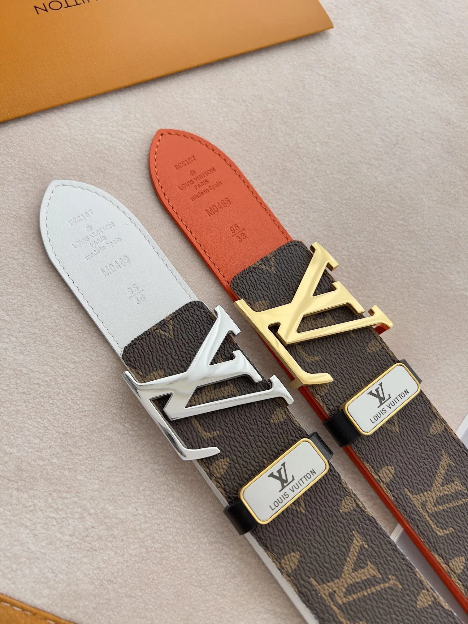 【 LOUIS VUITTON】(ルイヴィトン) 3.8cmベルト メンズ