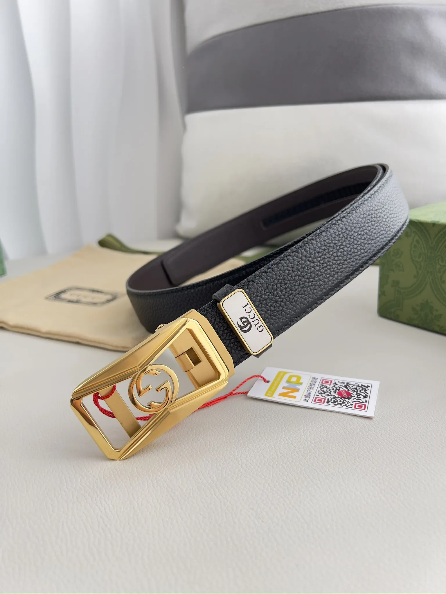 【GUCCI】(グッチ) 3.5cmベルト メンズ