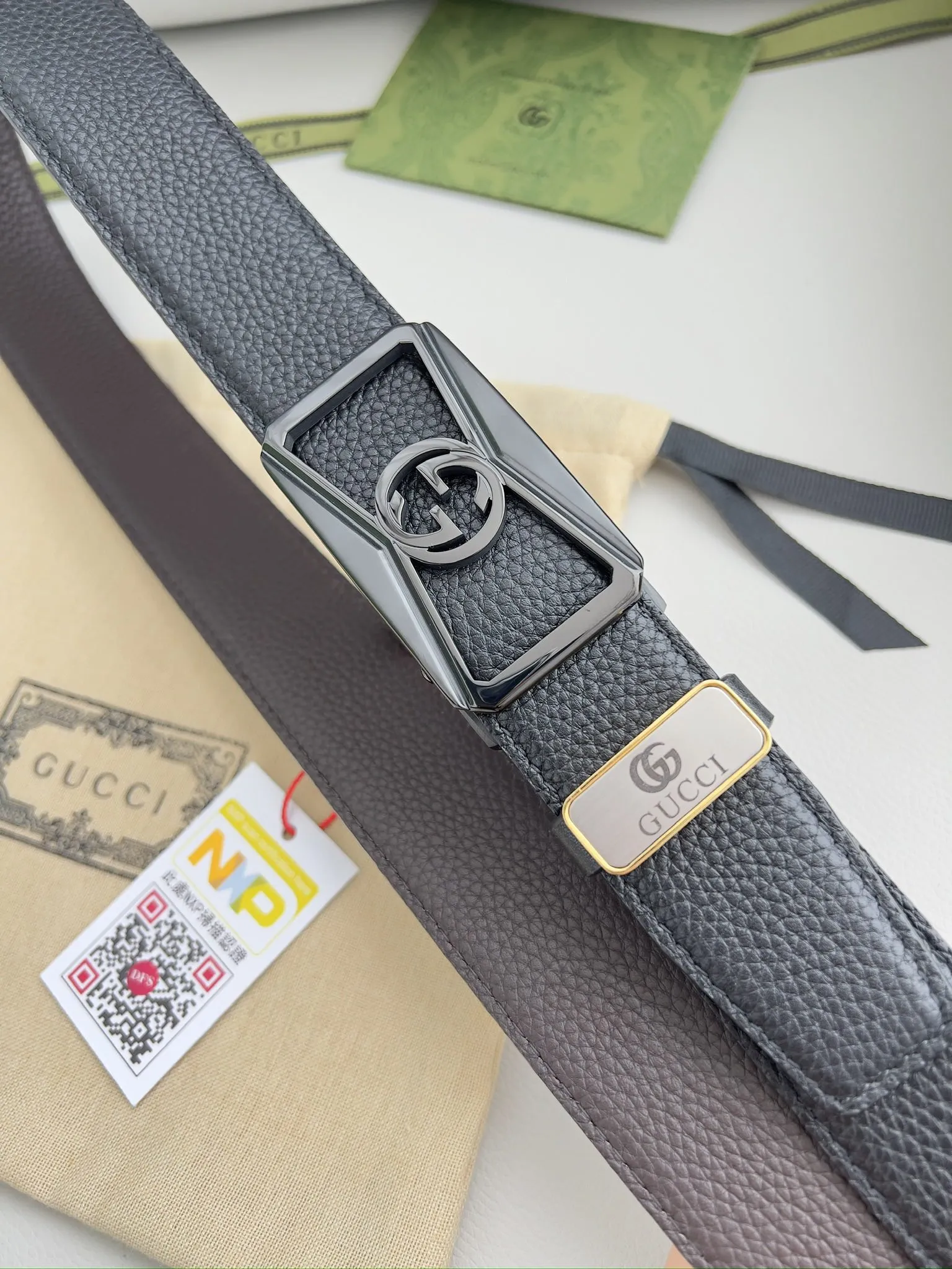 【GUCCI】(グッチ) 3.5cmベルト メンズ