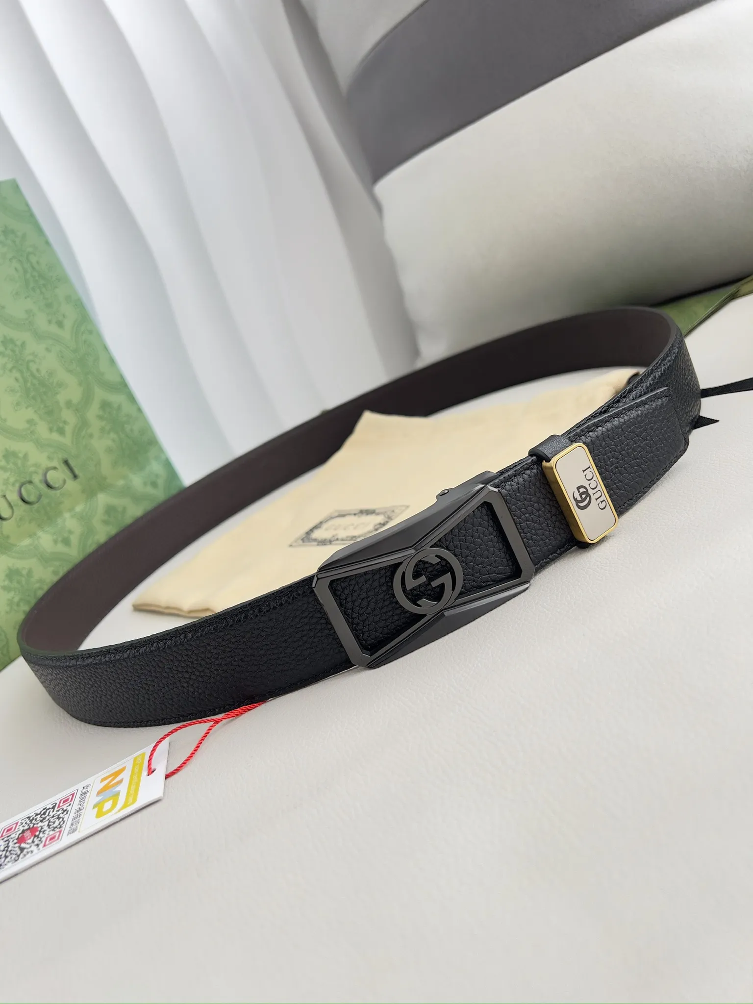 【GUCCI】(グッチ) 3.5cmベルト メンズ