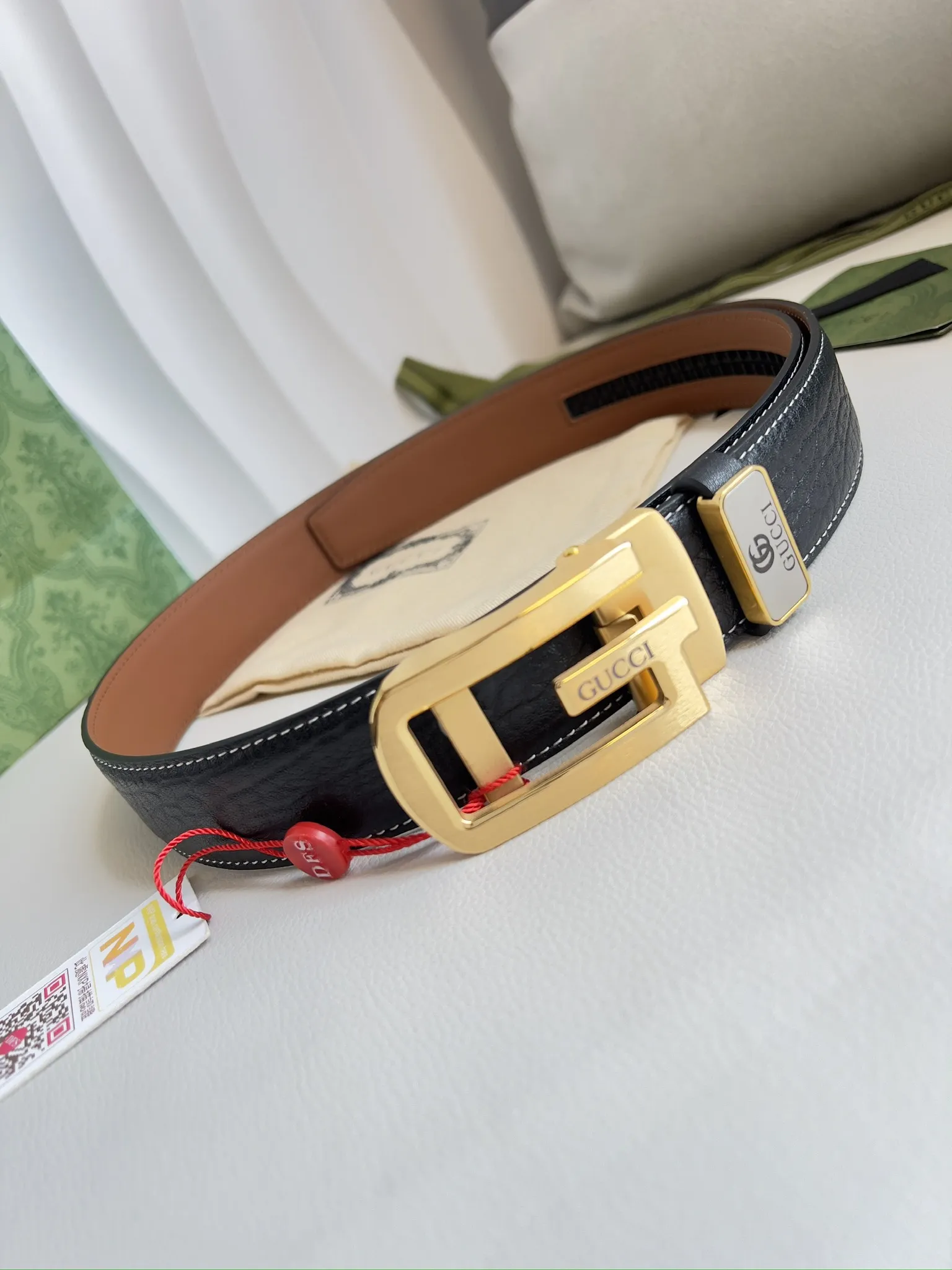 【GUCCI】(グッチ) 3.5cmベルト メンズ