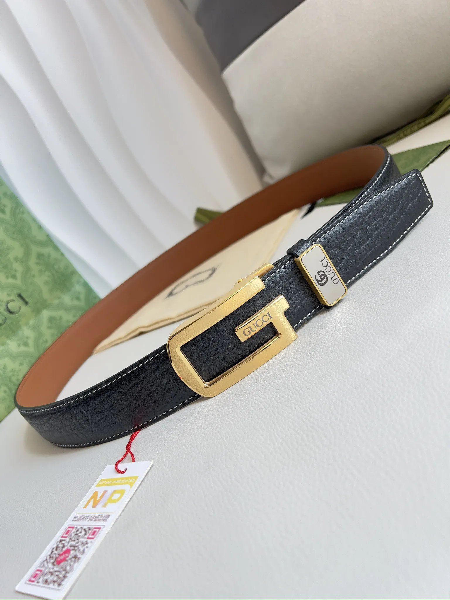 【GUCCI】(グッチ) 3.5cmベルト メンズ