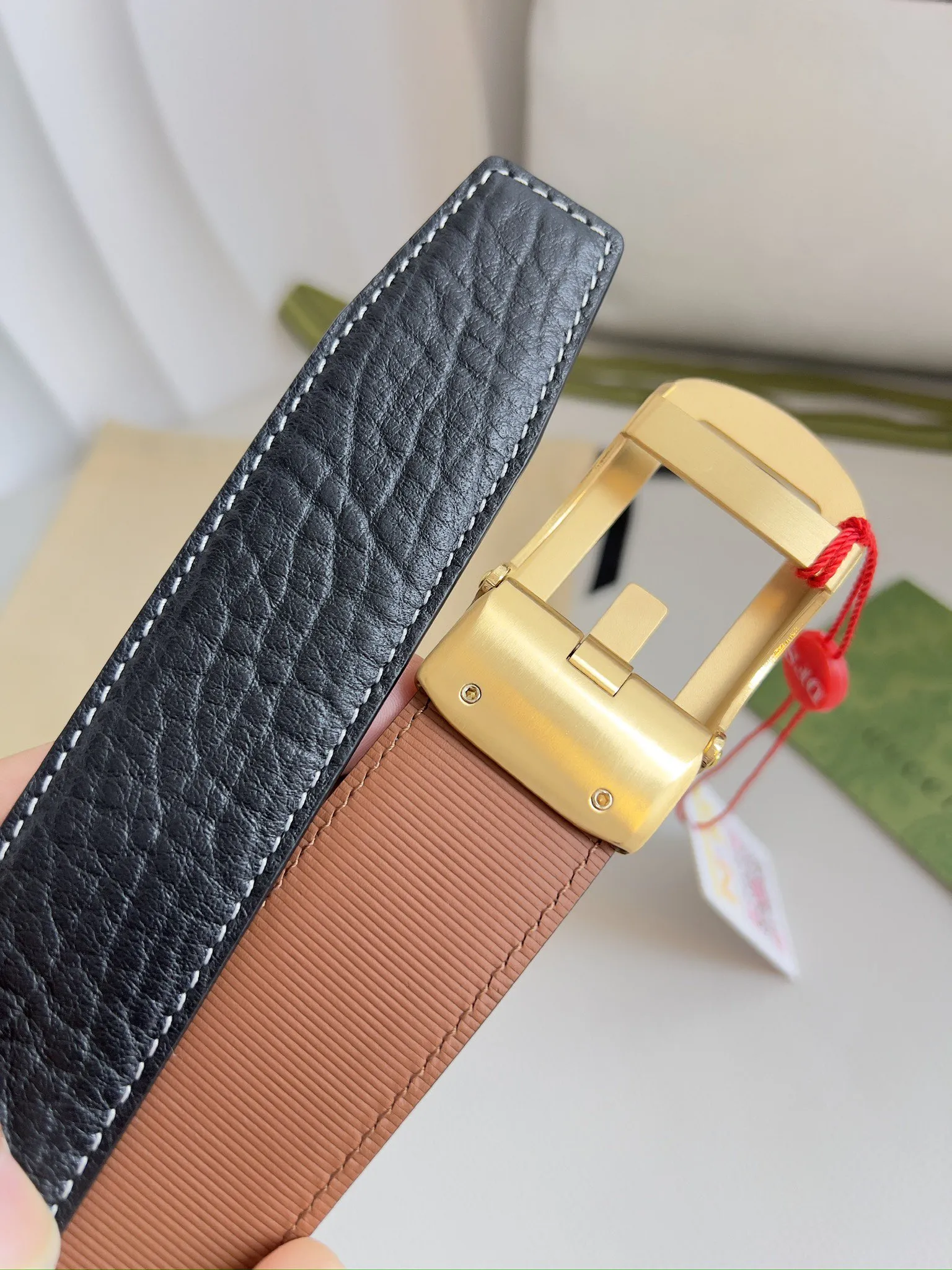 【GUCCI】(グッチ) 3.5cmベルト メンズ