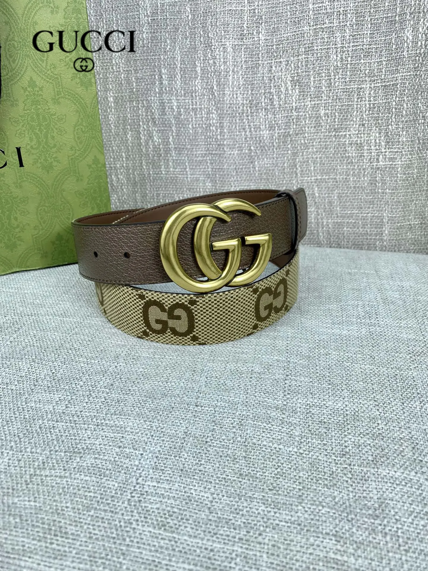 【GUCCI】(クッチ) 4.0cm   ベルト メンズ