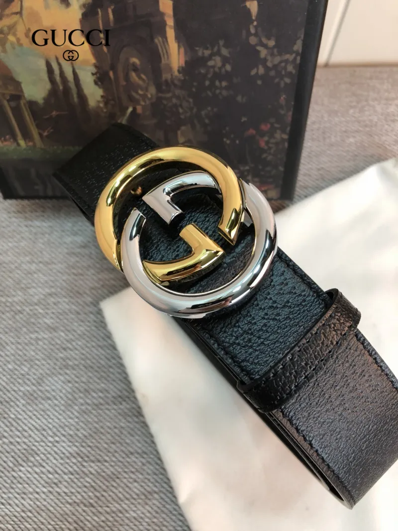 【 GUCCI】(クッチ)  3.8cm   ベルト メンズ