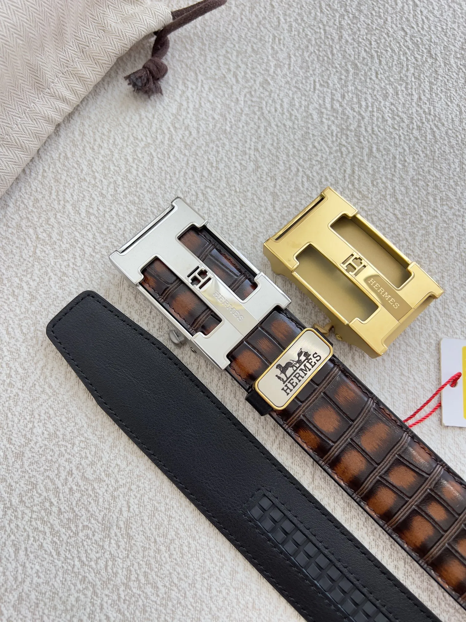 【Hermès】(エルメス) 3.5cmベルト メンズ 240903