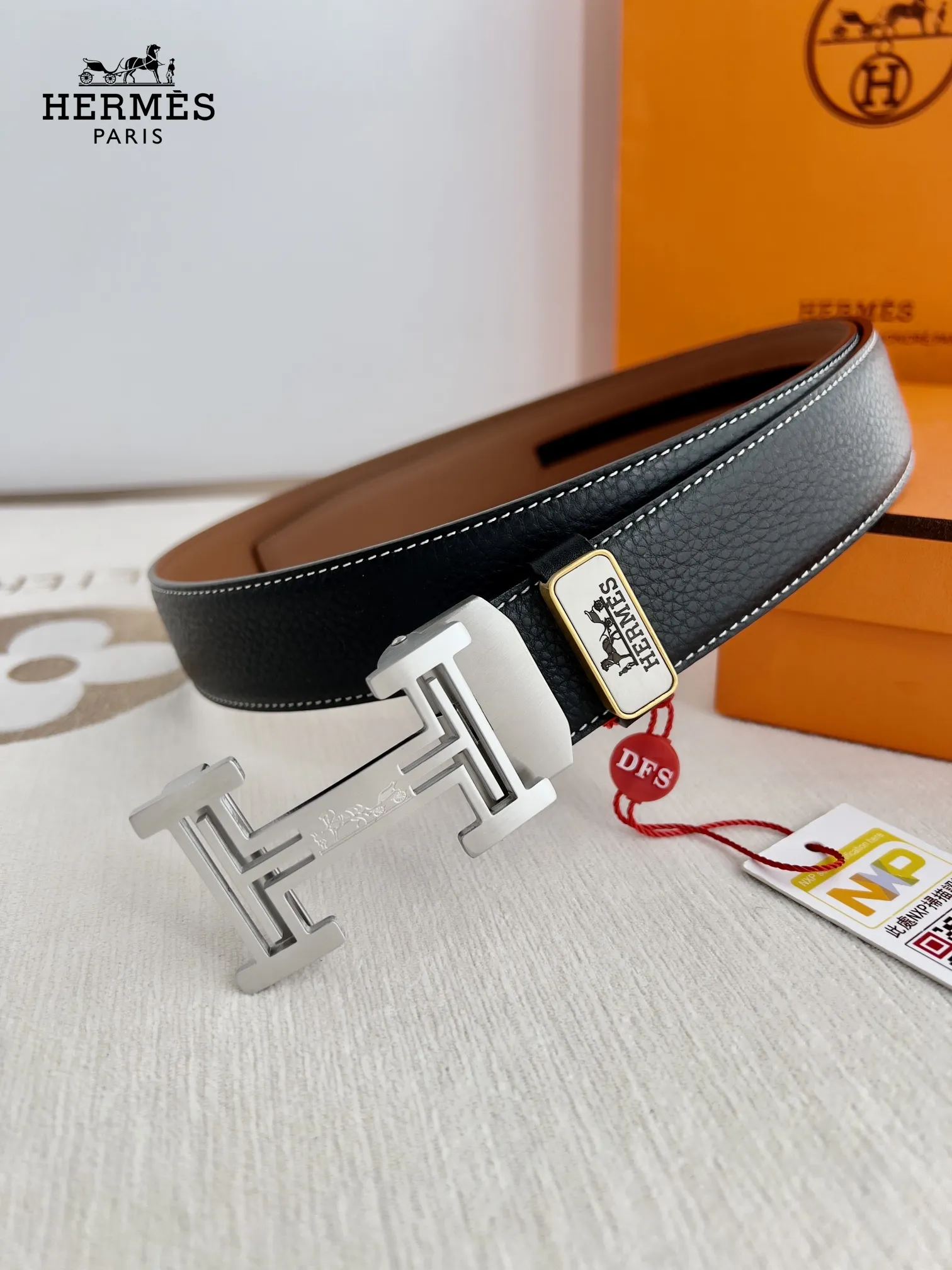 【Hermès】(エルメス) 3.5cmベルト メンズ 24706