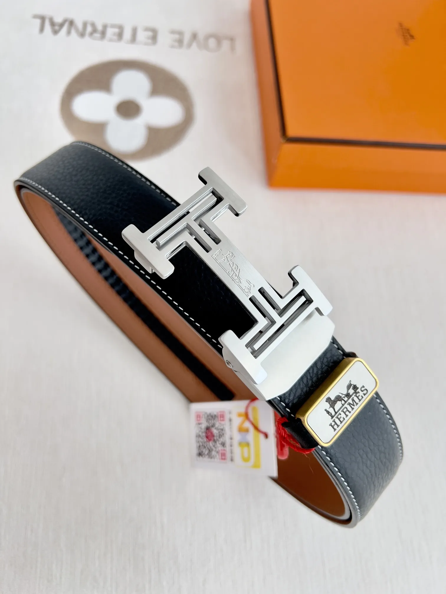 【Hermès】(エルメス) 3.5cmベルト メンズ 24706
