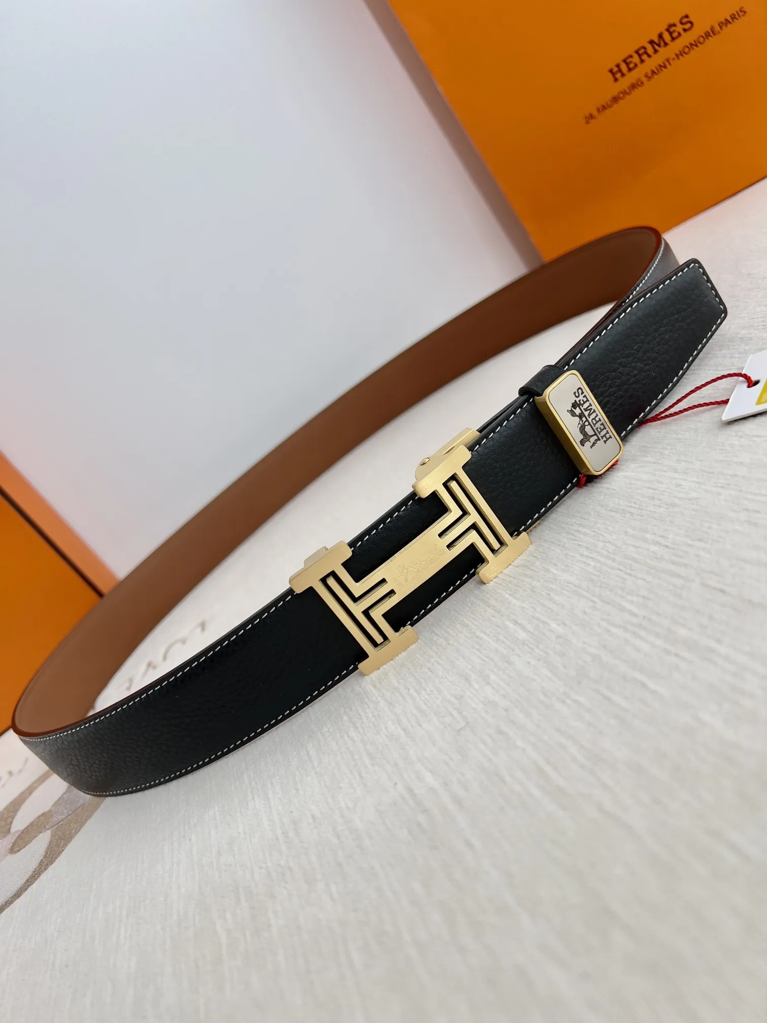 【Hermès】(エルメス) 3.5cmベルト メンズ 24706