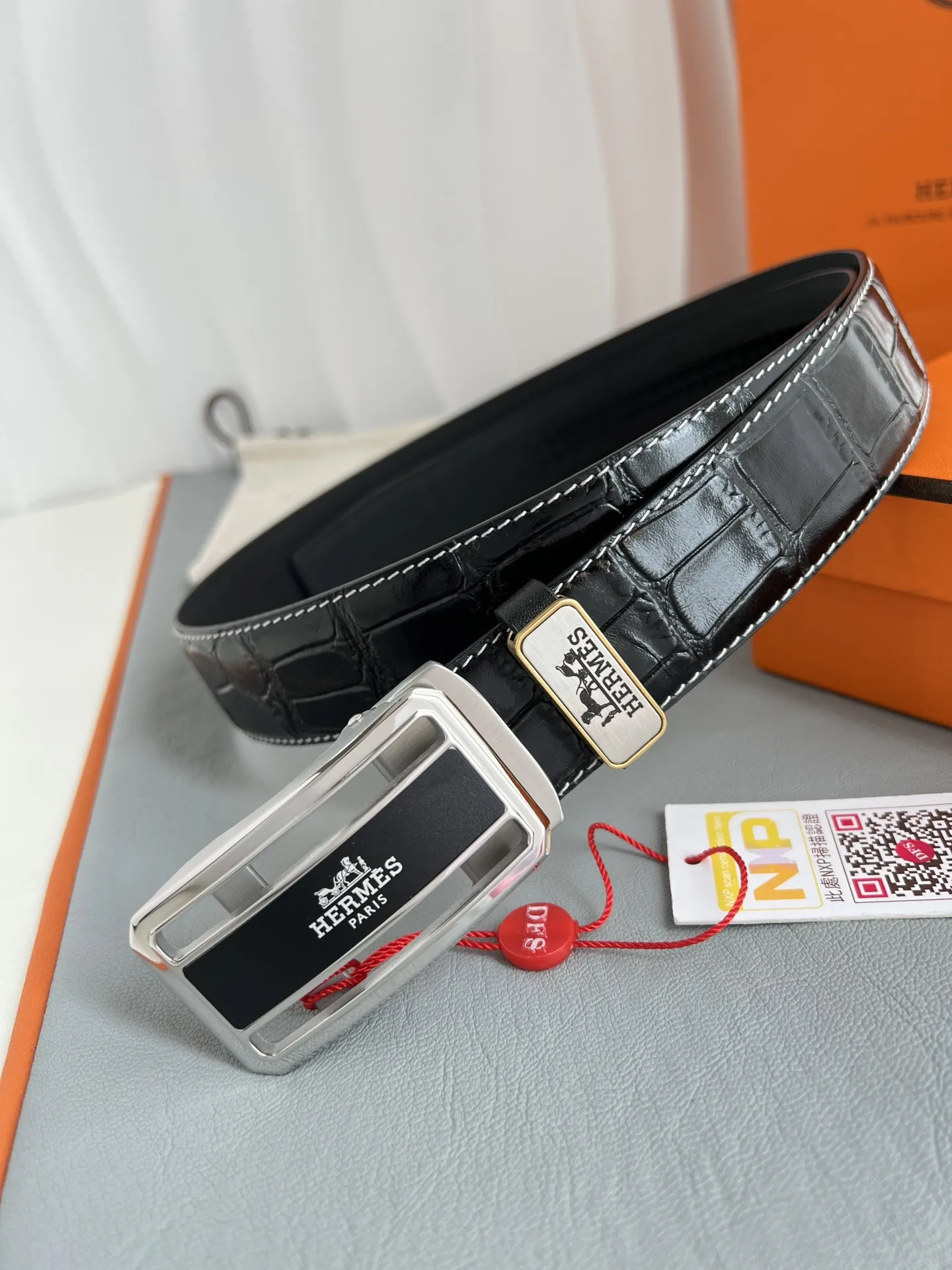 【Hermès】(エルメス) 3.5cmベルト メンズ 24706