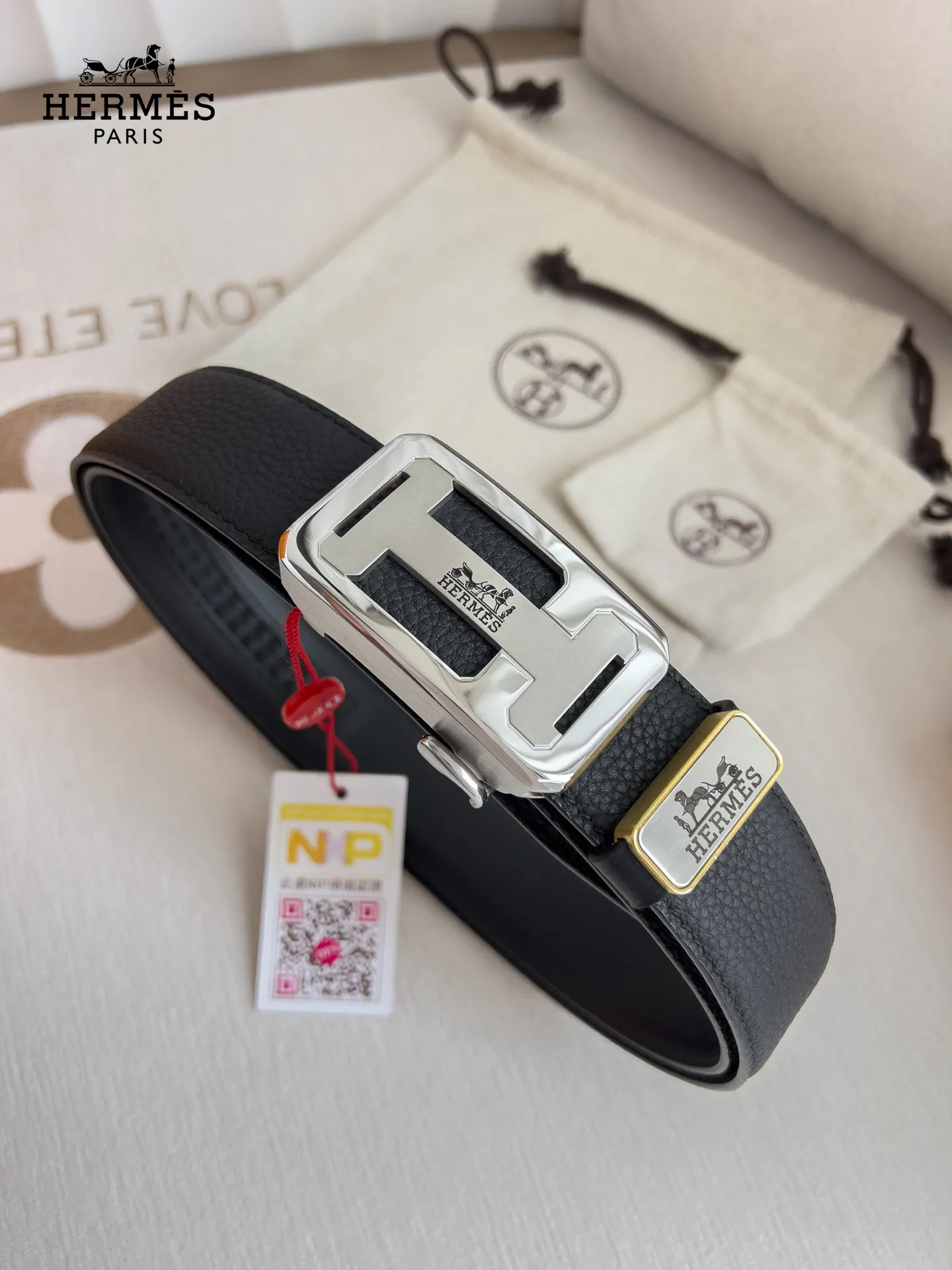 【Hermès】(エルメス) 3.5cmベルト メンズ 24706