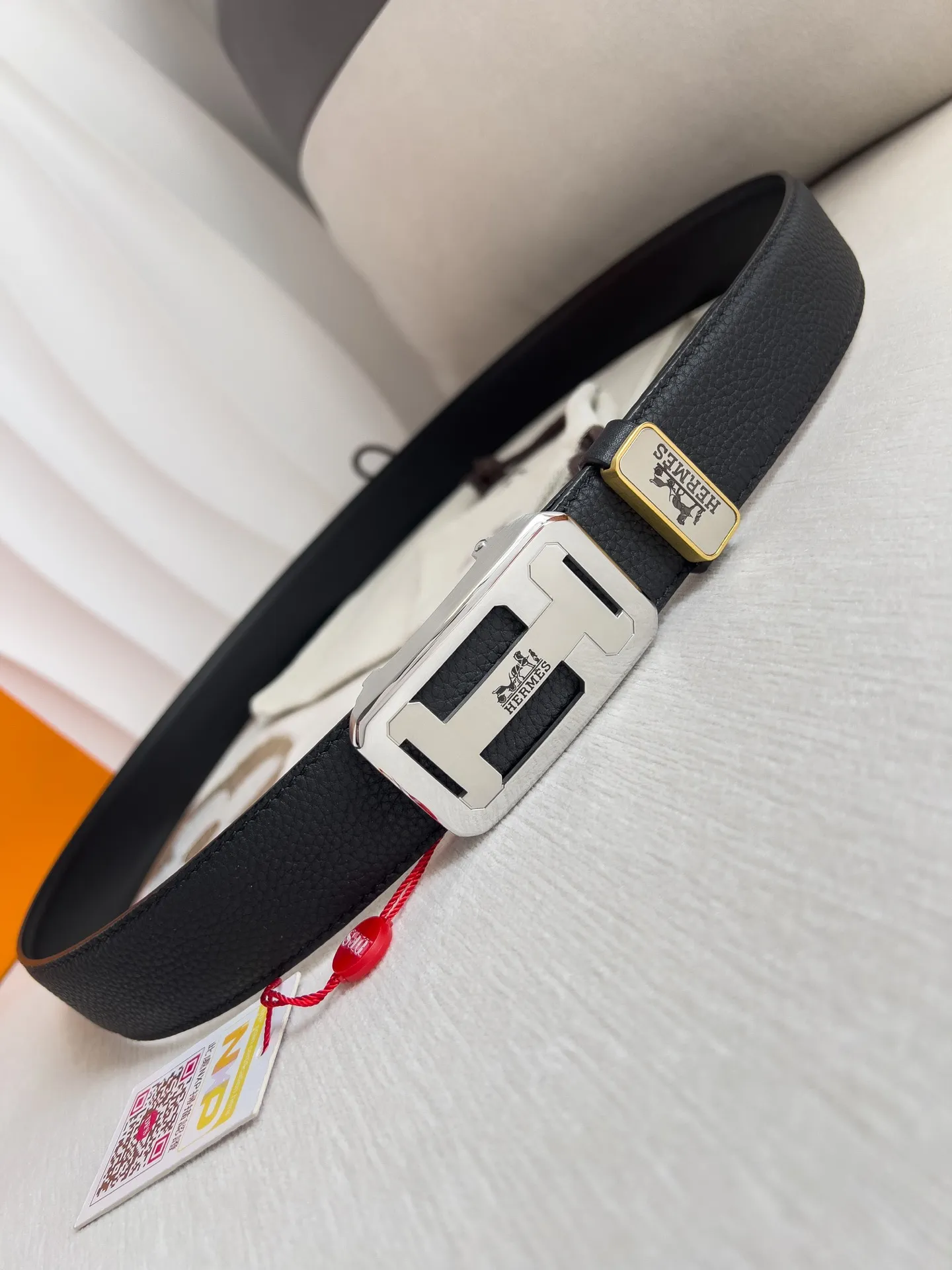 【Hermès】(エルメス) 3.5cmベルト メンズ 24706