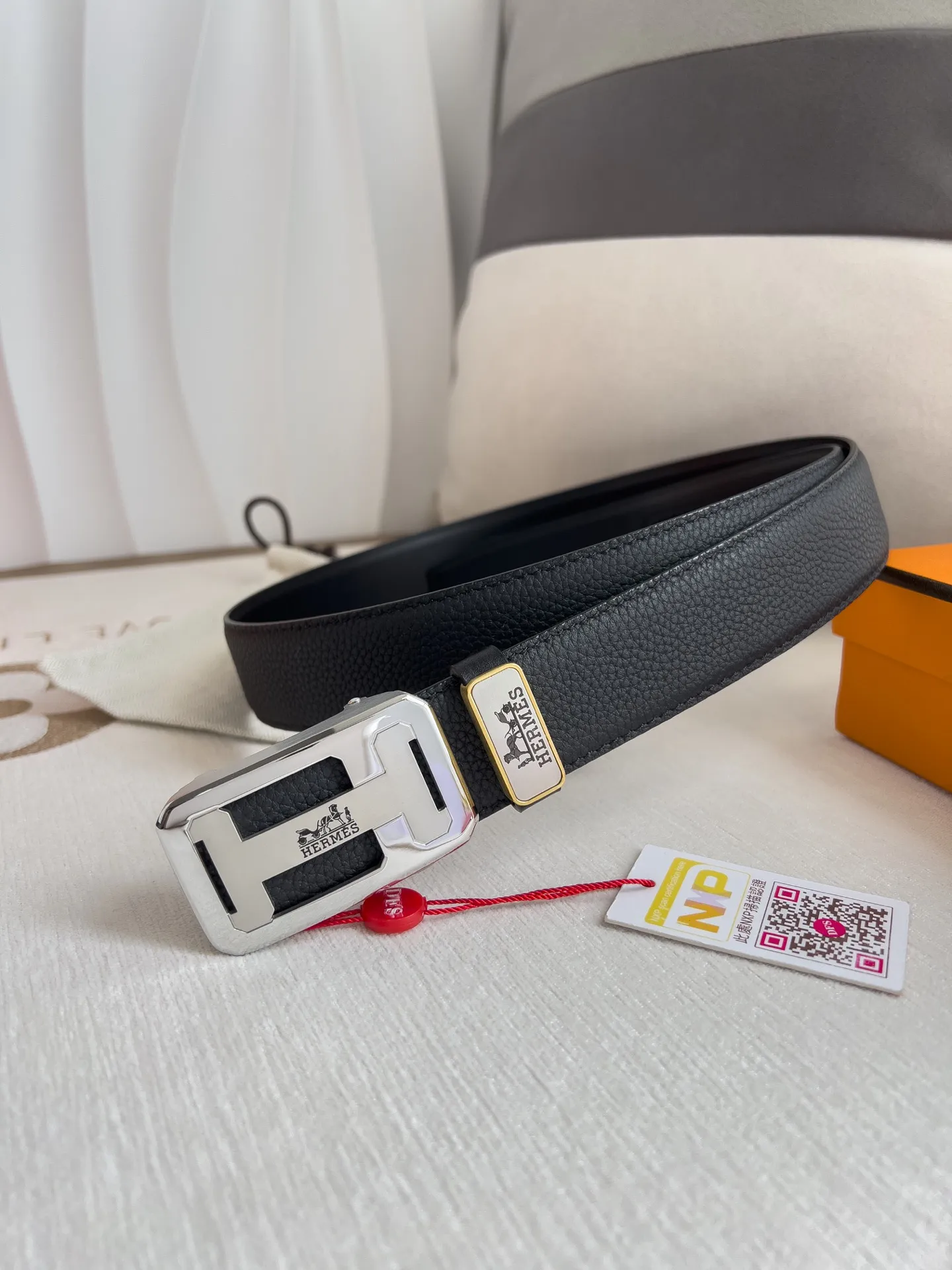 【Hermès】(エルメス) 3.5cmベルト メンズ 24706