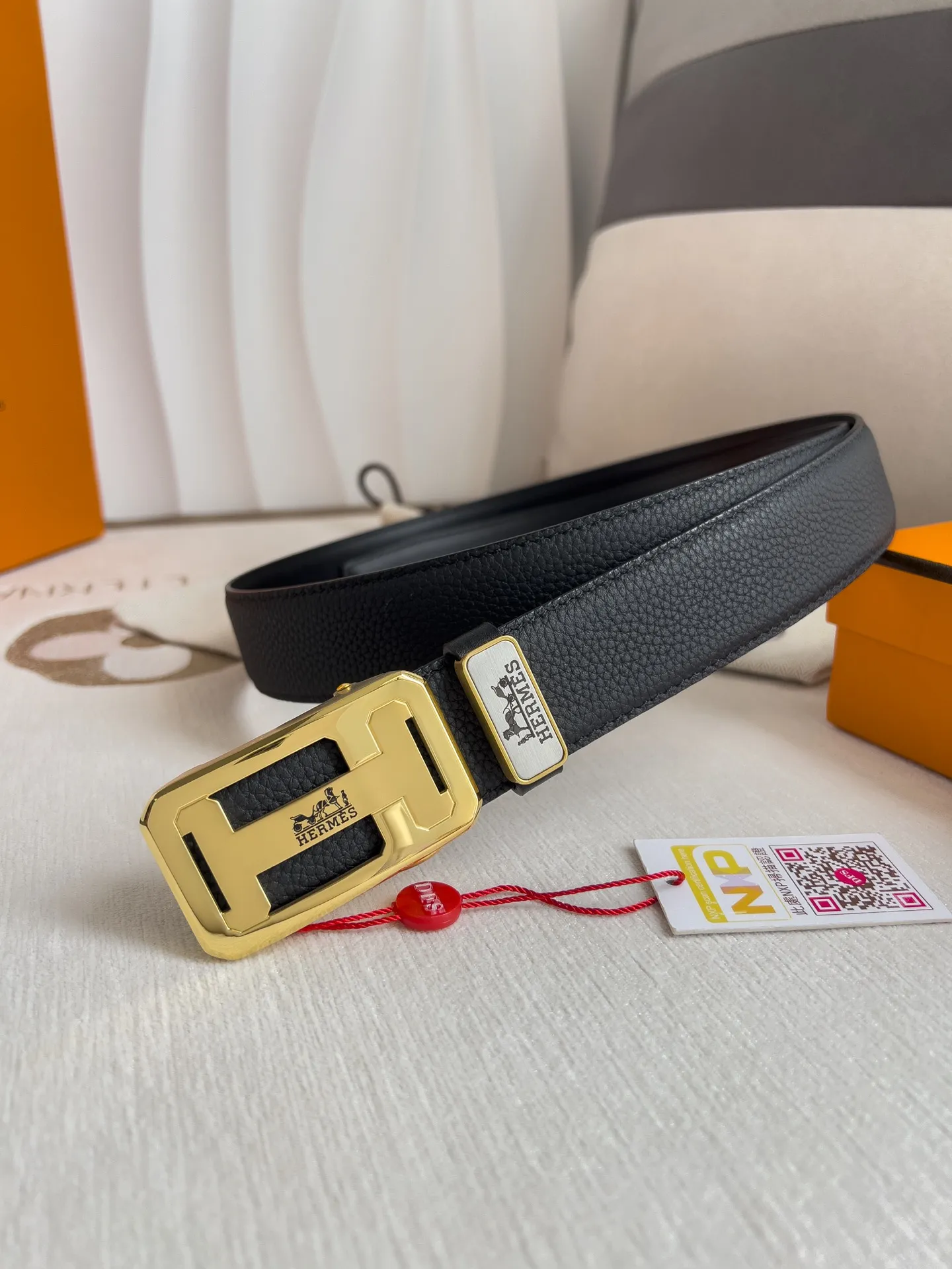 【Hermès】(エルメス) 3.5cmベルト メンズ 24706