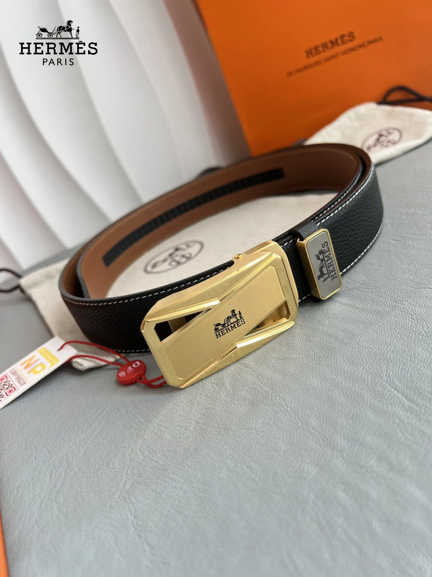 【Hermès】(エルメス) 3.5cmベルト メンズ 24706