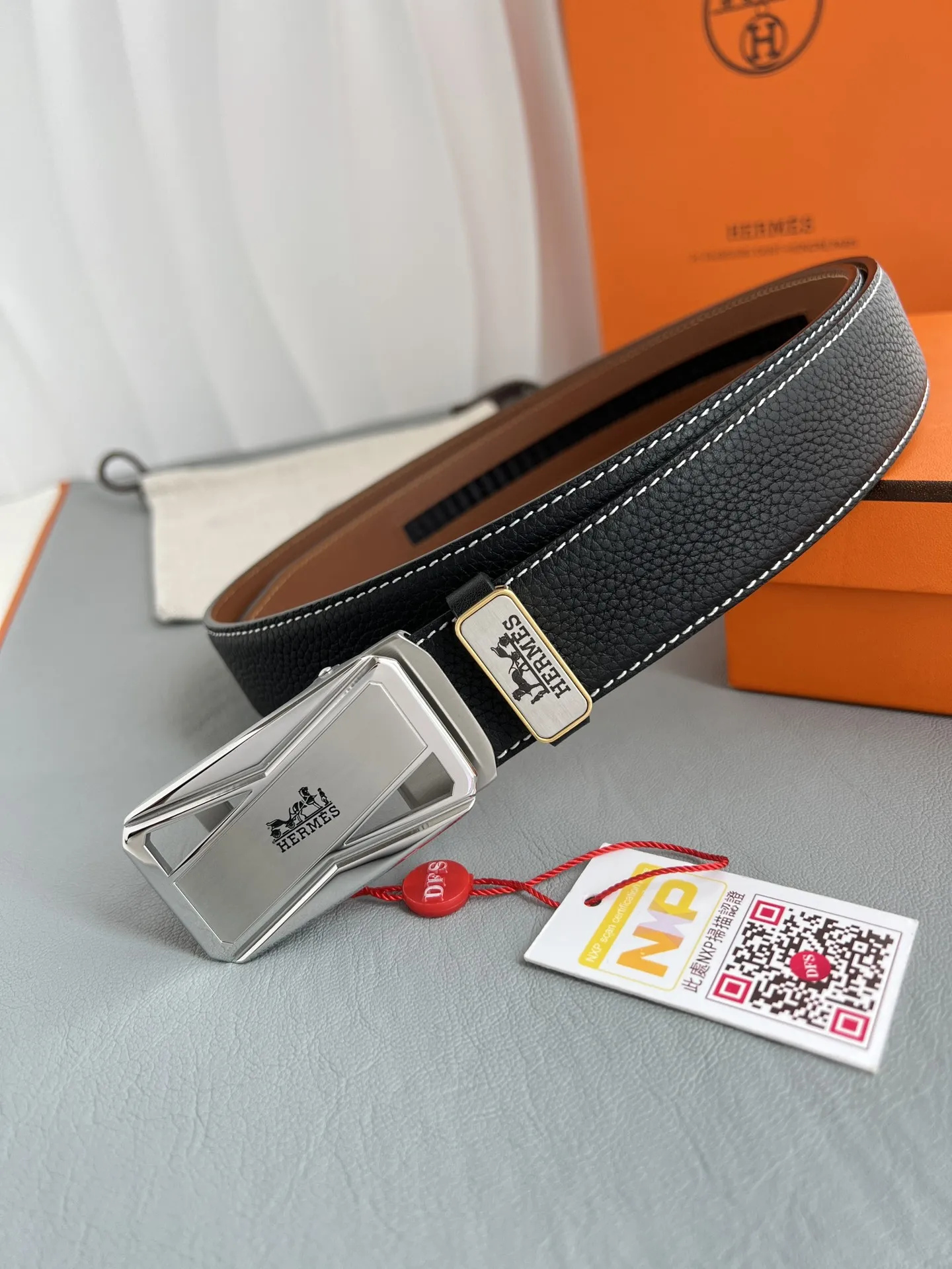 【Hermès】(エルメス) 3.5cmベルト メンズ 24706