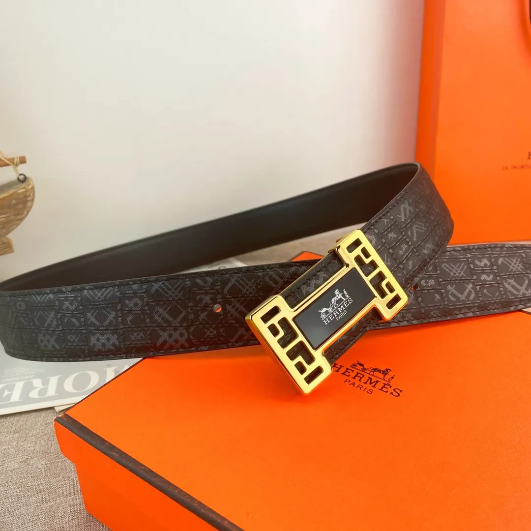 【Hermès】(エルメス) 3.8cmベルト メンズ
