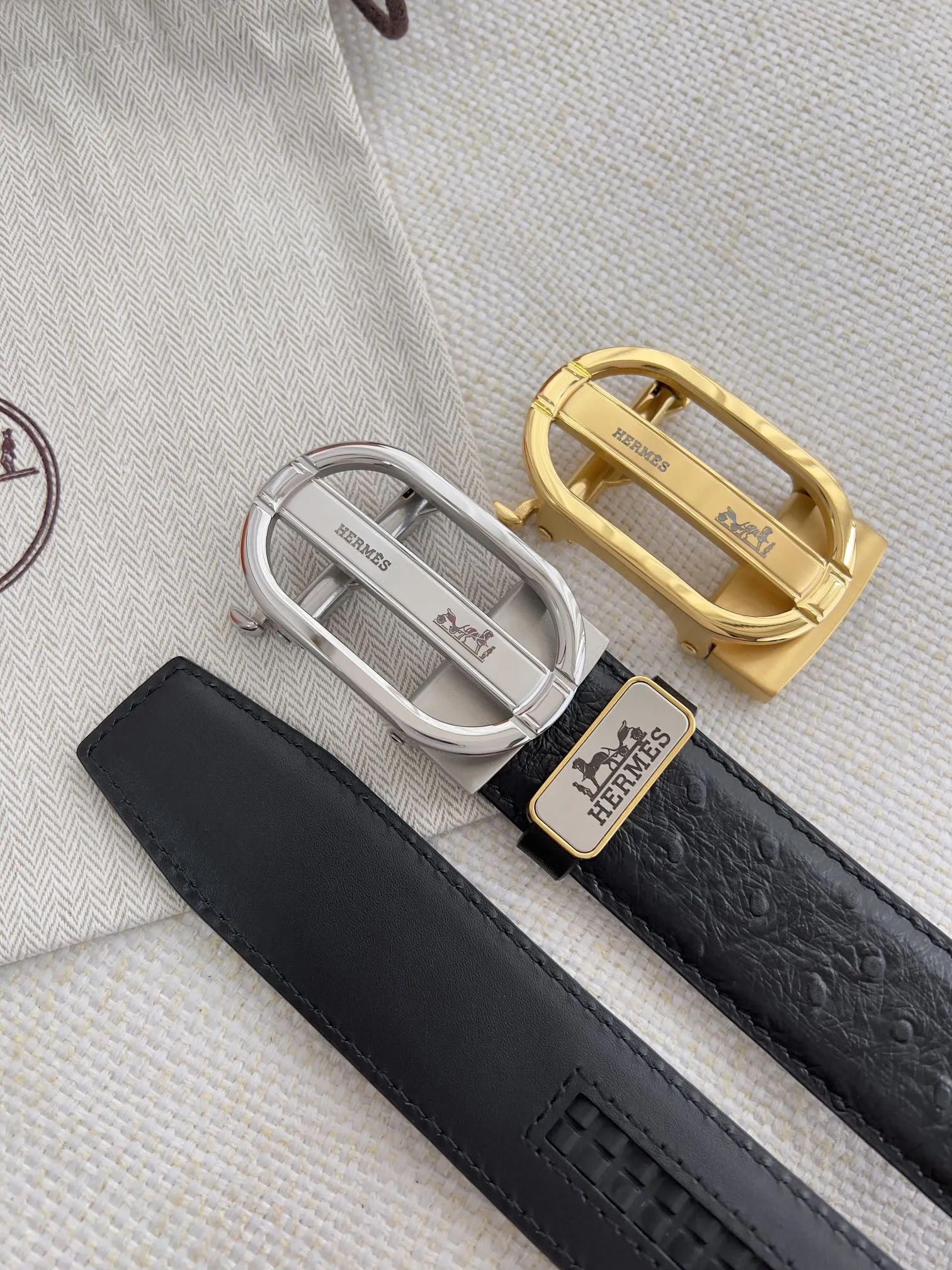 【HERMES】(エルメス) 3.5cm   ベルト メンズ